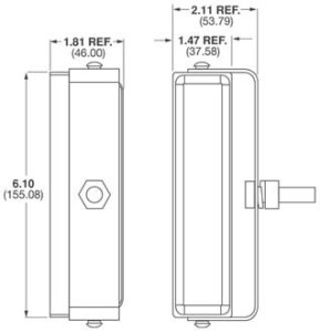 Speaker A783 Series 12V LED Mast Lamp