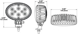 J.W. Speaker 735 LED Work Light