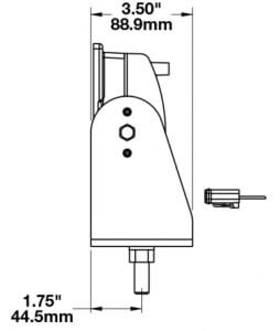 JW Speaker A523BLU line drawing