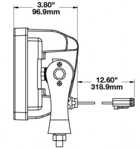 JW Speaker A526XL line drawing