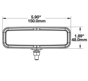 JWS 793 Safety Light line drawing