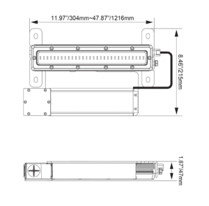 VX Shockwave Single LED Panel Light