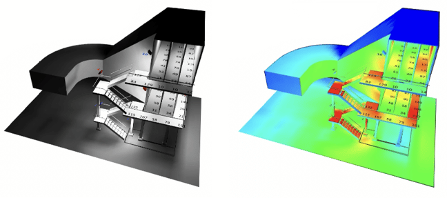 APS LY400 Series used in a power plant cooler room