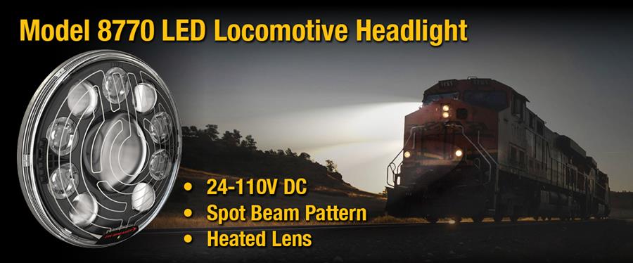 JWS 8770 LED Locomotive Headlight