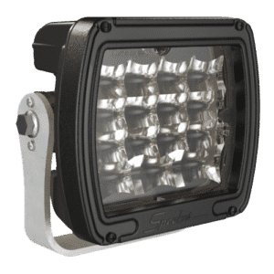 J.W. Speaker Model 526 Dual White Anti-Glare LED Work Light - Black Housing