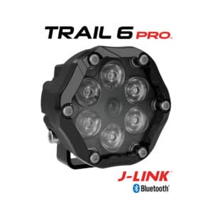 J.W. Speaker Model Trail 6 Round LED Off Road Lights - Pro