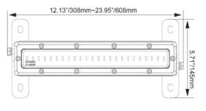 Vision X DC Cube Shockwave Single Panel LED Light