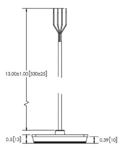 ECCO ED3511 line drawing