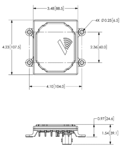 PreView Sentry 79GHz dimensions